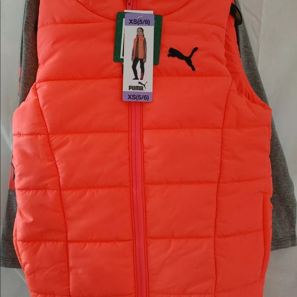 PUMA 3-Piece Vest Set, Size XS 5/6 **BRAND NEW** - Picture 2 of 13